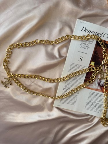 ÇİFT ZİNCİR GOLD KEMER